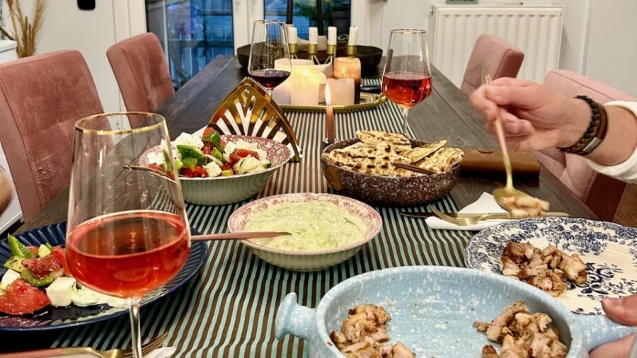 Athens: Guided Greek Cooking Class With Dinner & Wine
