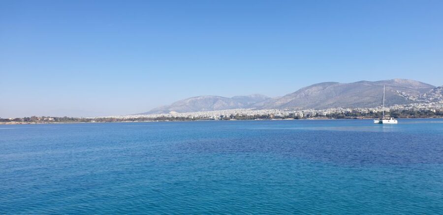 Athens Riviera Private Catamaran Cruise With Meal and Drinks