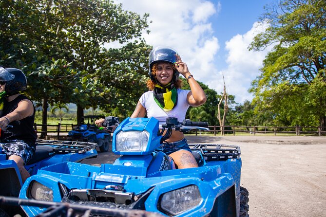 ATV With Dunns River Climb and Zipline From Island Village