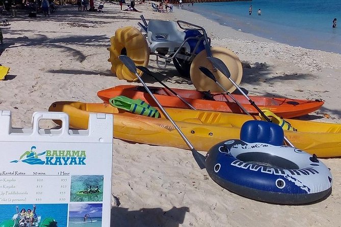 Bahama Kayak Full Day Water Sports Package at Junkanoo Beach