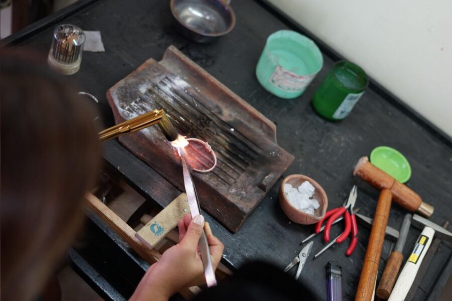Bali: Silver Jewelry Making Workshop With Local Silversmith