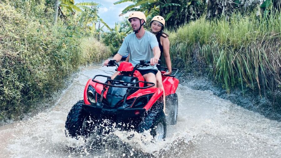 Bali: Ubud Gorilla Face ATV and Ayung Rafting Trip With Meal