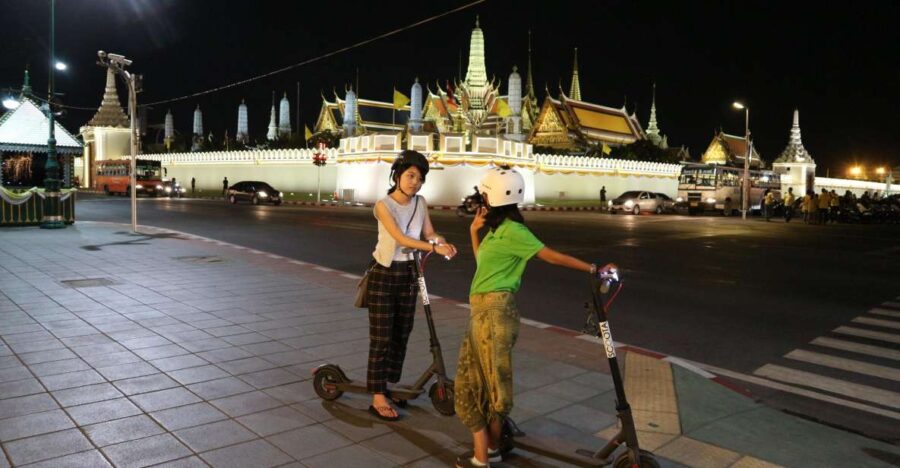 Bangkok: E-Scooter Night Tour With Local Street Food - Tour Overview