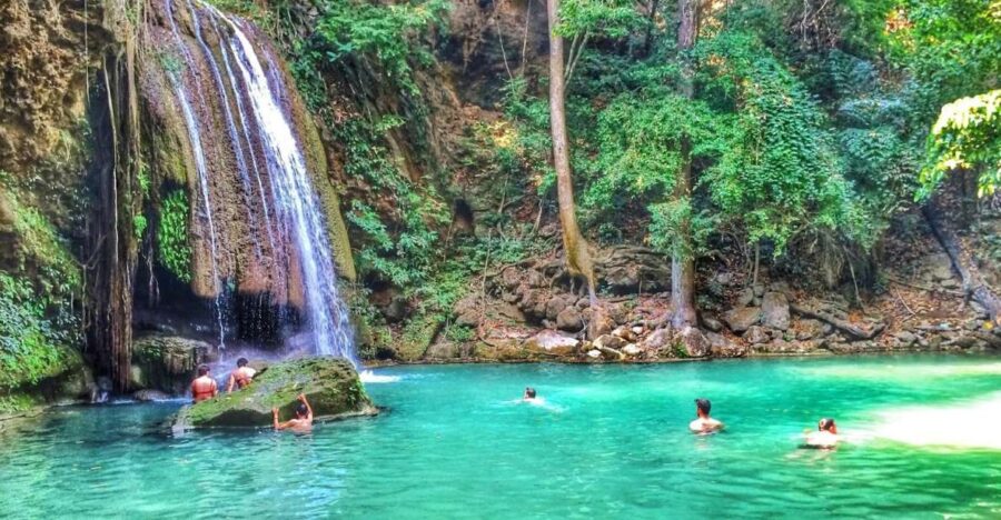 Bangkok: Kanchanaburi and Erawan Waterfall Private Tour