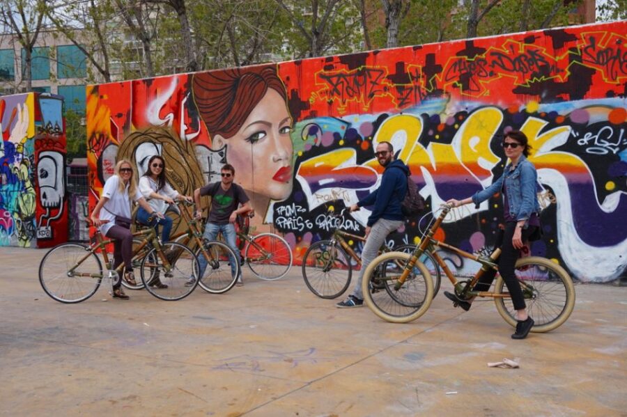 Barcelona: 3.5-Hour Street Art Tour by Bamboo Bike - Tour Overview
