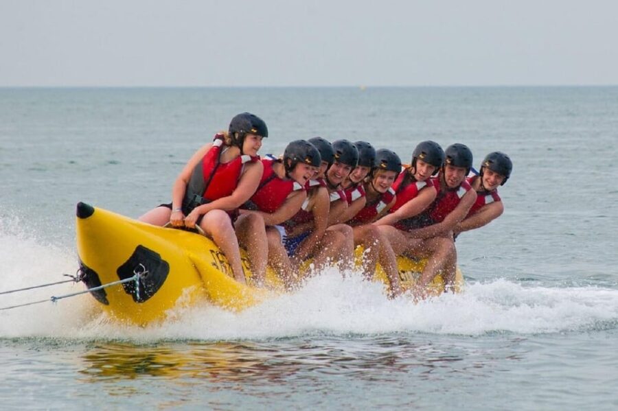 Barcelona: Inflatable Banana Boat Ride - Activity Overview