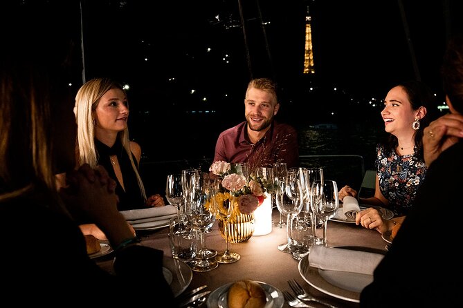 Bateaux Parisiens Seine River Gourmet Dinner & Sightseeing Cruise