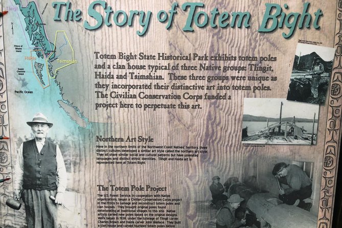 Beautiful Totem Bight State Park and Rainforest Walking Tour - Tour Highlights