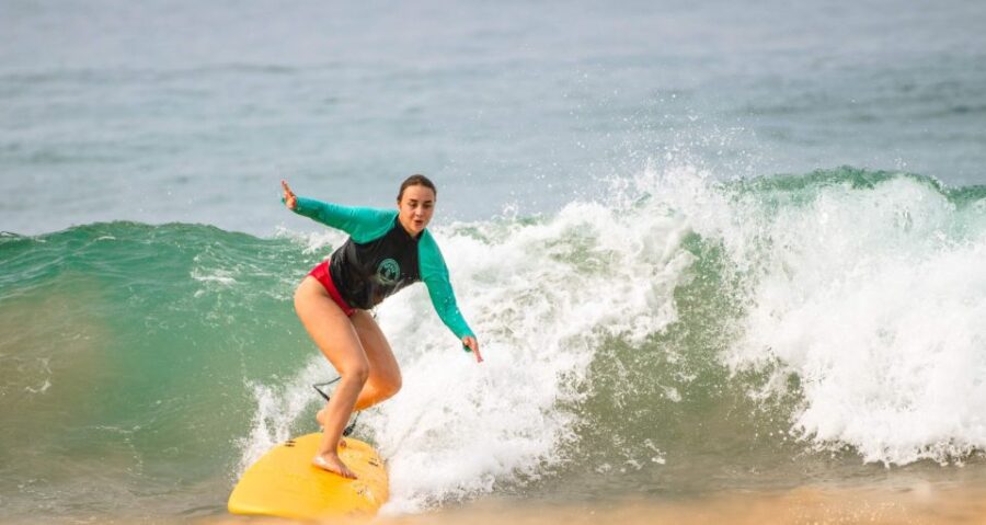 Beginner Surfing Lesson and Surfguide
