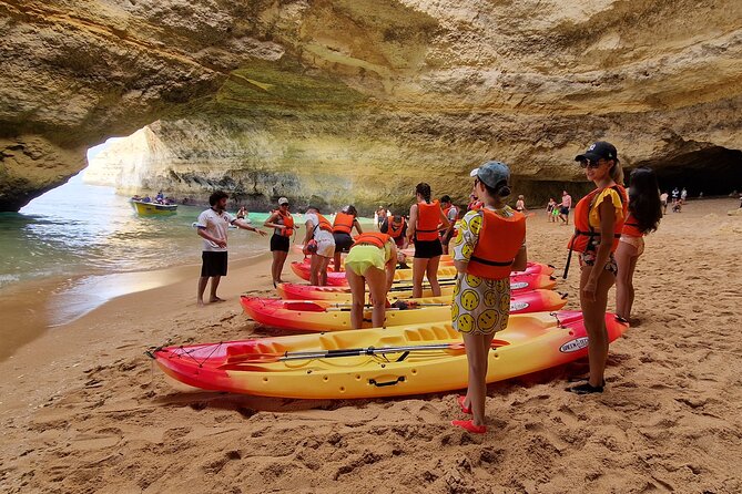 Benagil Cave Guided Kayaking Tour Caves & Secret Spots