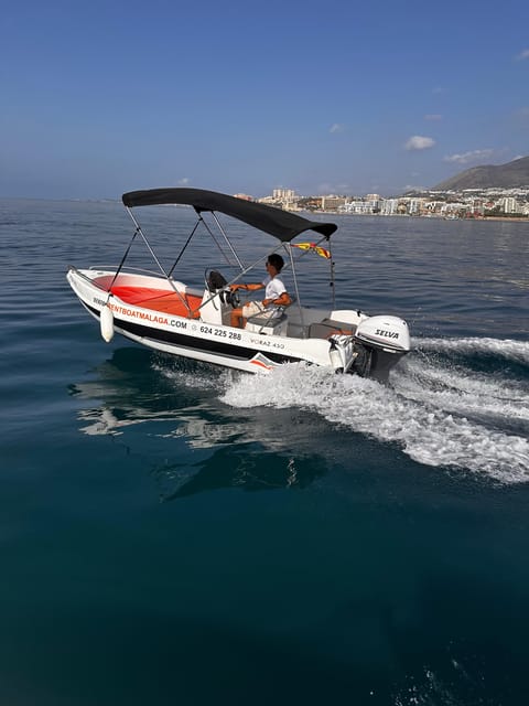 Benalmádena: Boat Rentals With No License Needed.