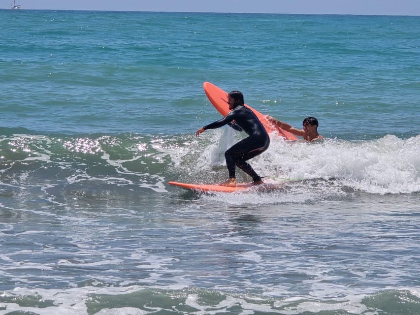 Benalmádena, Private Surf Lessons or for Small Groups