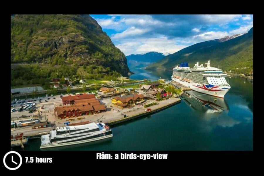 Bergen: Flåm, Stegastein, and Viking Village Private Trip