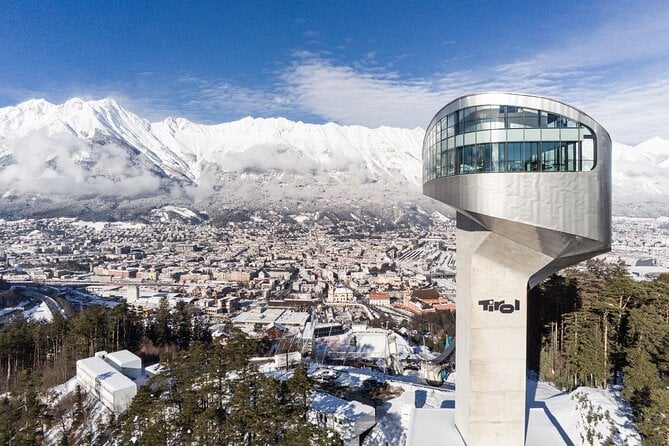 Bergisel Ski Jump Arena Entrance Ticket in Innsbruck - Architectural Design by Zaha Hadid