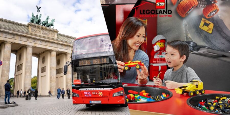 Berlin: Hop-On Hop-Off Bus & LEGOLAND Discovery Centre