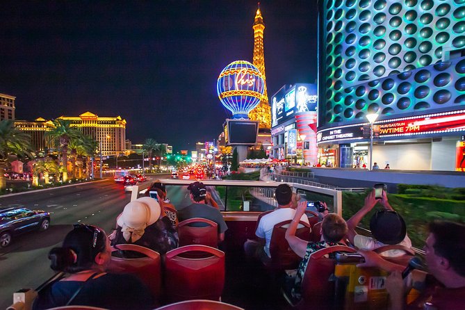 Big Bus Las Vegas: Sightseeing Night Tour by Open-top Bus - Tour Overview