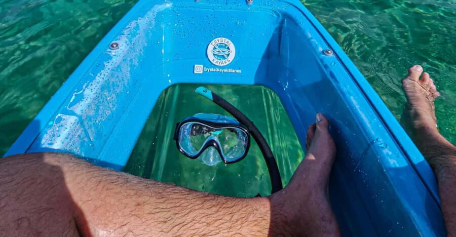 Blanes, Costa Brava: Clear Kayak Trip