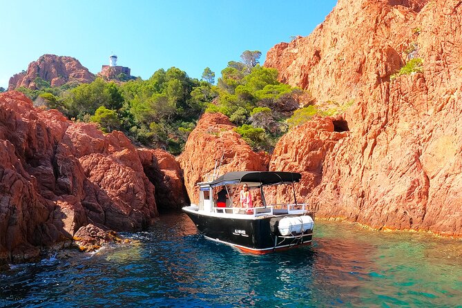 Boat Excursion From Fréjus – Estérel Calanques – 2h45