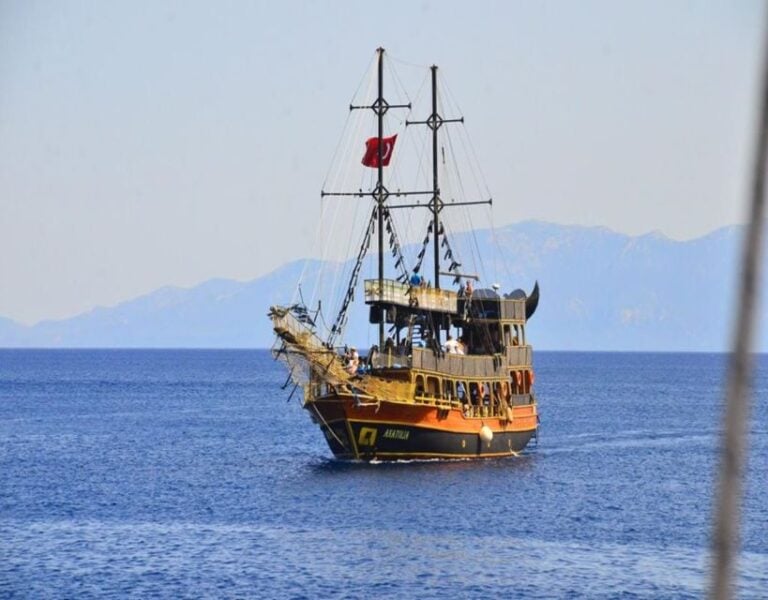 Bodrum: Pirate Boat Trip With BBQ Lunch and Optional Pickup