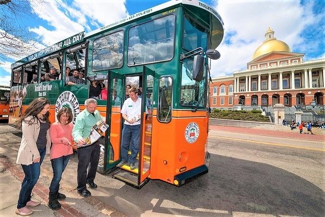 Boston Hop-On Hop-Off Trolley Tour With 14 Stops