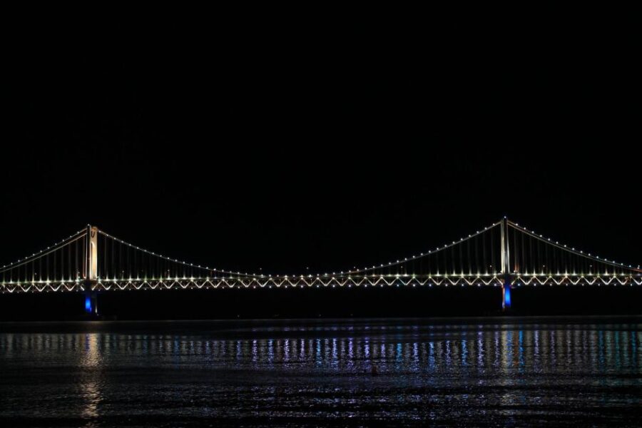 Busan: Night Viewpoints With Evening Cruise W/ Fireworks