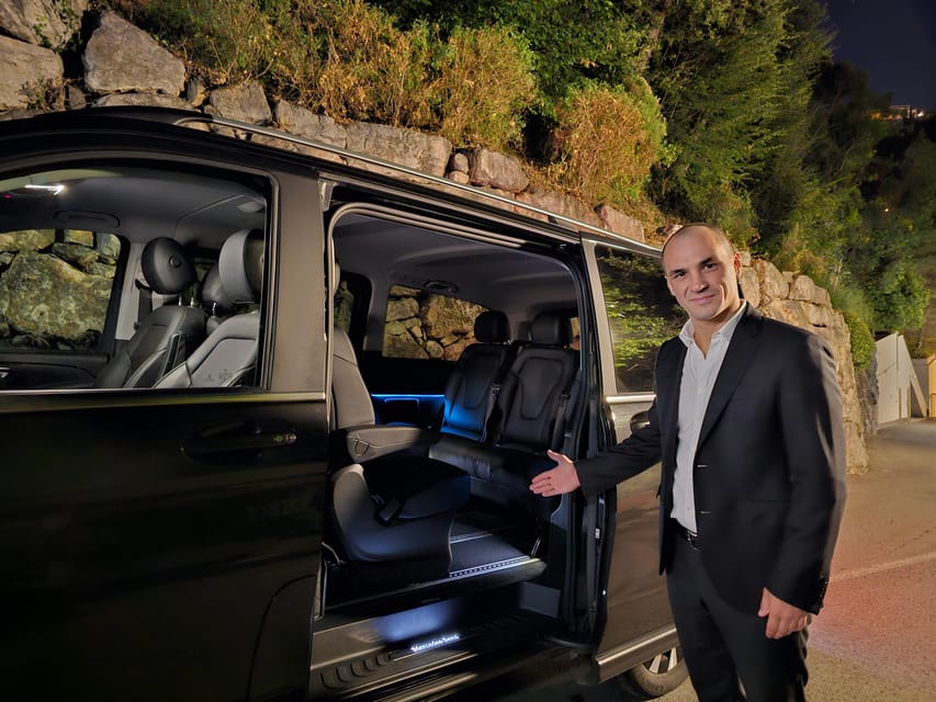 Business Class Transfer From Nice Airport to Villefranche