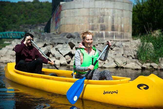 Canoeing on the Elbe River + Bike Rental From DěčÍn to Bad Schandau