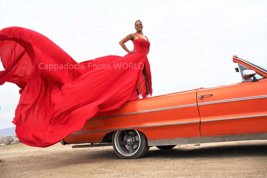 Cappadocia Photo Shoot With Classic Car and Flying Dress - Overview and Pricing