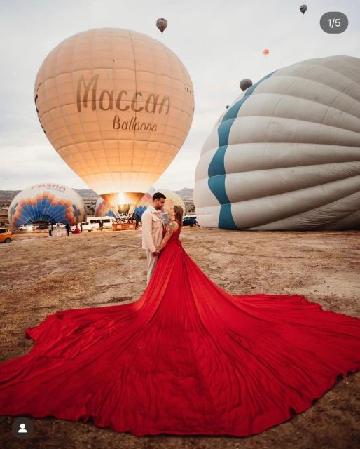 Cappadocias Skyline Photoshoot With Hot Air Balloon