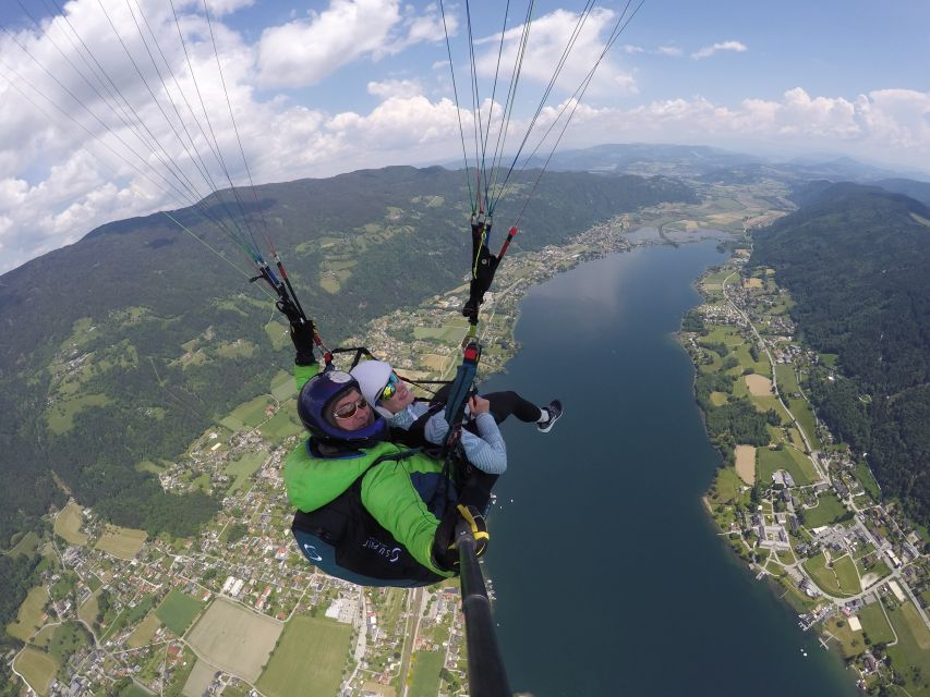 Carinthia/Lake Ossiach: Paragliding Thermal Flight