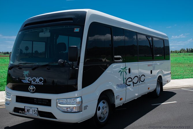 CFC APPROVED Private Arrival Transfer – Nadi Airport to Port Denarau Marina
