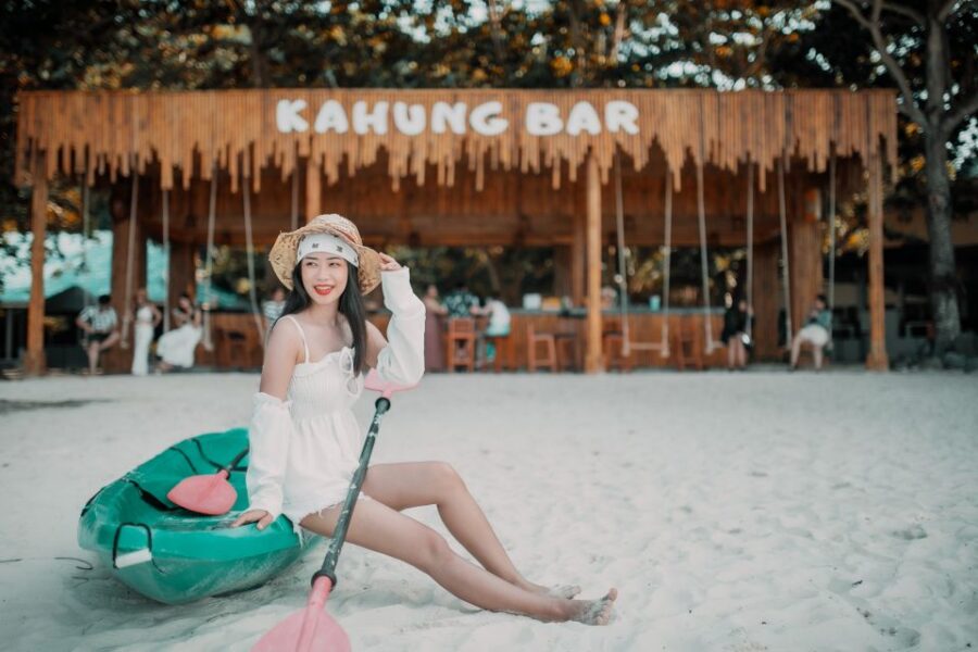 Chalong: Kahung Beach Day Trip by Speedboat & Lunch