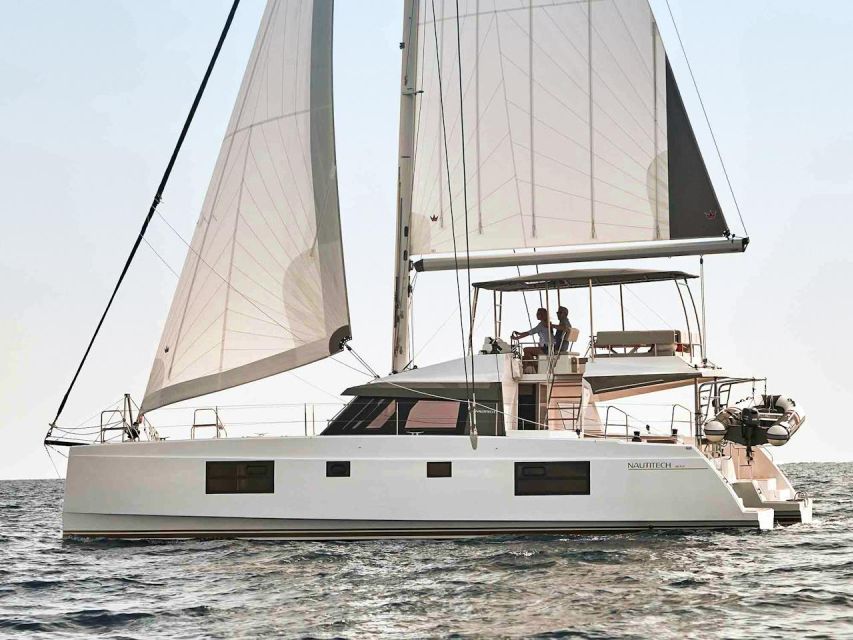 Chania: Family-Friendly Catamaran Cruise With Lunch & Drinks