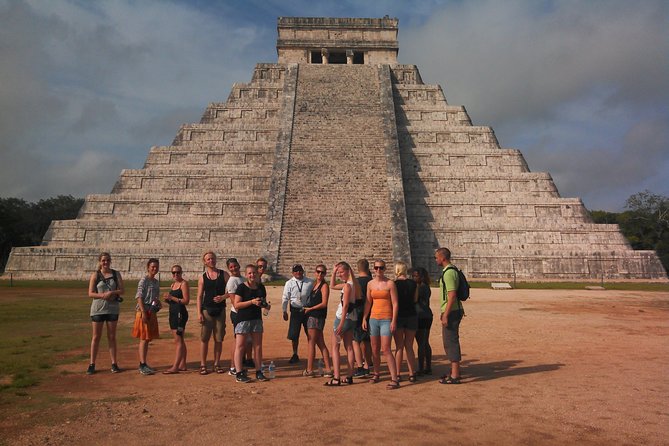 Chichen Itza, the Pink Lagoon and Pink Flamingos
