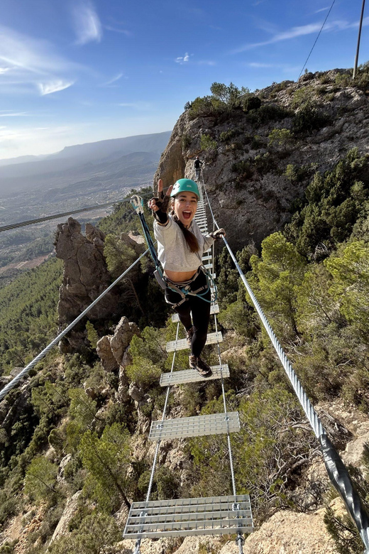 Climb the Best via Ferrata in Valencia