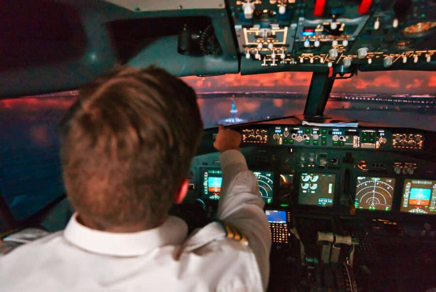 Cologne: Boeing 737 Flight Simulation at the Butz