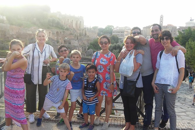 Colosseum Forum Ancient Rome Small Group Tour for Kids Families - Tour Overview