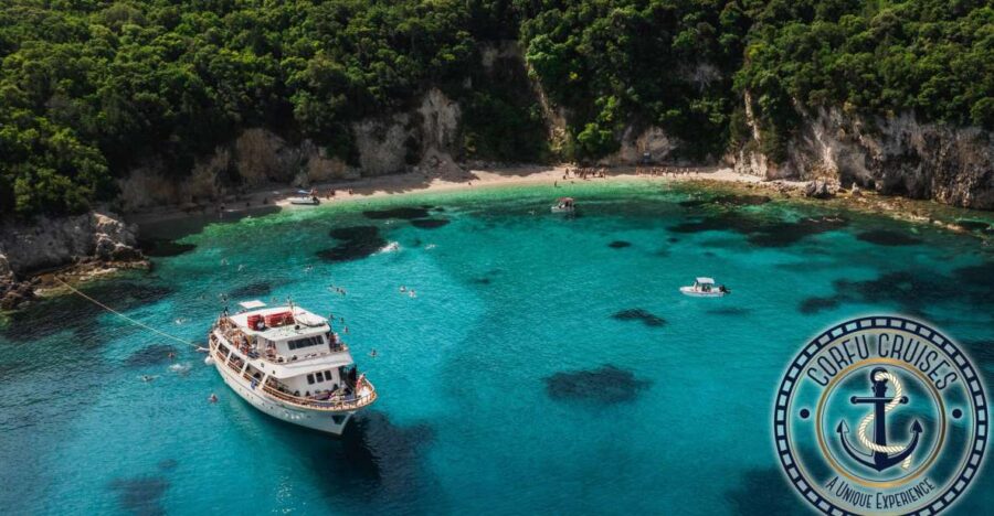 Corfu: Day Cruise to the Blue Lagoon With Visit to Syvota