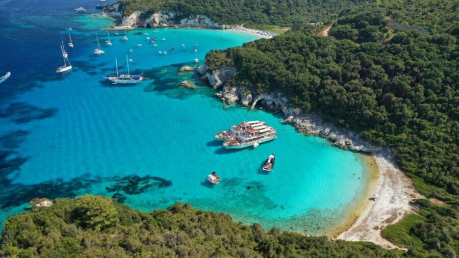 Corfu: Full-Day Cruise to Paxos, Antipaxos, and Blue Caves