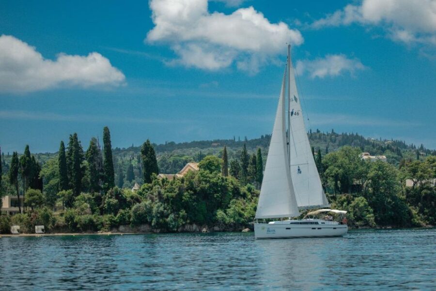 Corfu: Private Half Day Sailing Boat Cruise