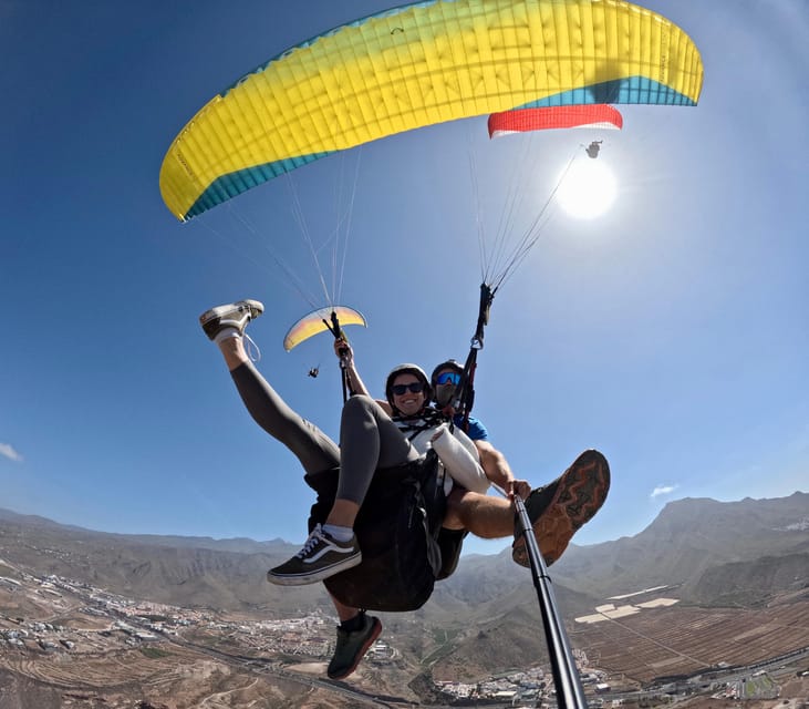 Costa Adeje – Tandem Paragliding From 800M – Free Pickup