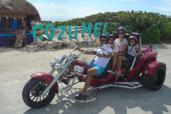Cozumel Sightseeing Trike Tour With Lunch