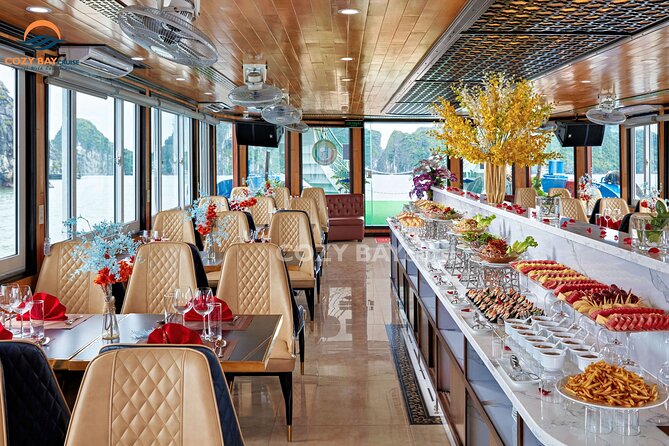Cozy Bay Halong 5-Star Day Cruise, Buffet, Cave, Kayak, Swimming - Overview of the Cruise