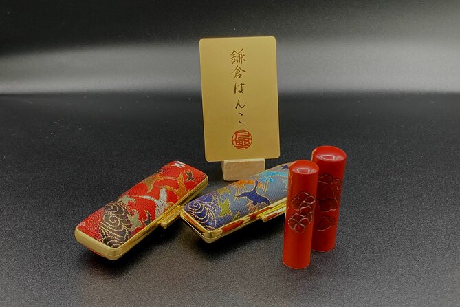 Craft Your Own HANKO Name Seal Activity in Kamakura Japan