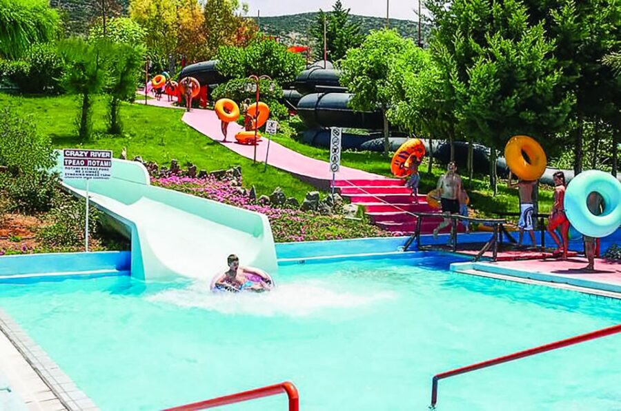 Crete: Acqua Plus Water Park Entrance Ticket With Transfer