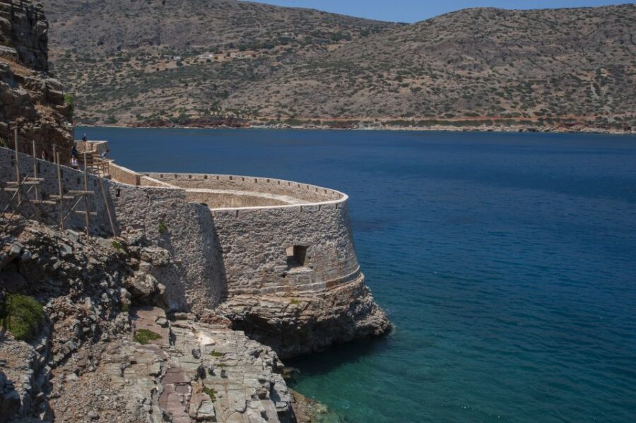 Crete: Spinalonga Agios and Elounda Boat Tour and BBQ