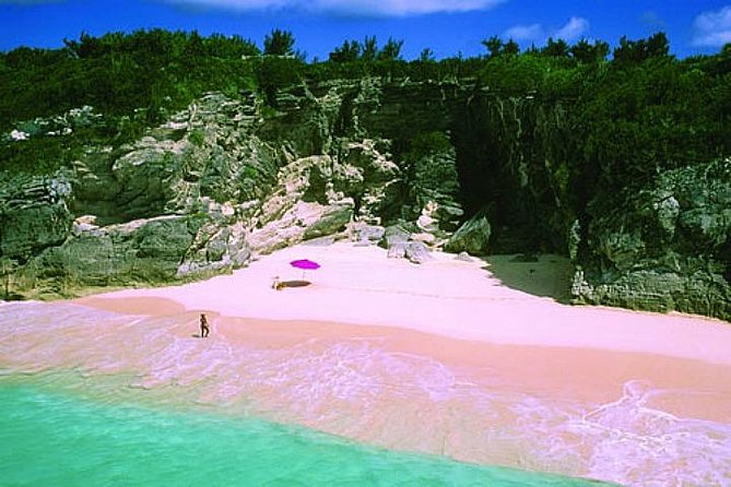 Crystal Caves, Hamilton Shopping and Beach Tour