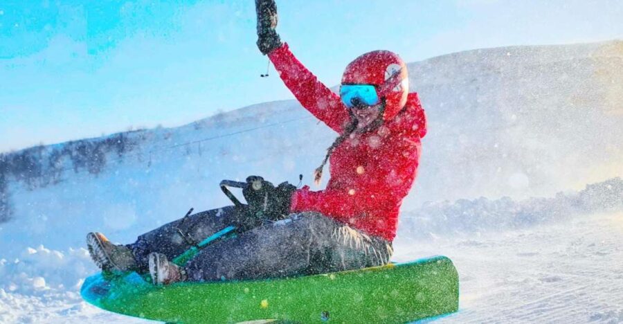 Dagali: 2-Hour Racing Toboggan Adventure