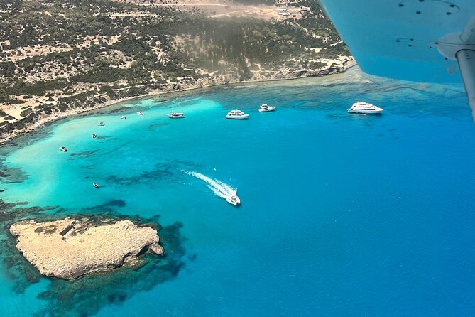 Day Trip to Blue Lagoon Latchi, Paphos, Coach, Boat+Water Slide.