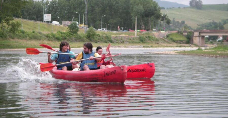Descent of the Sella River in a Canoe